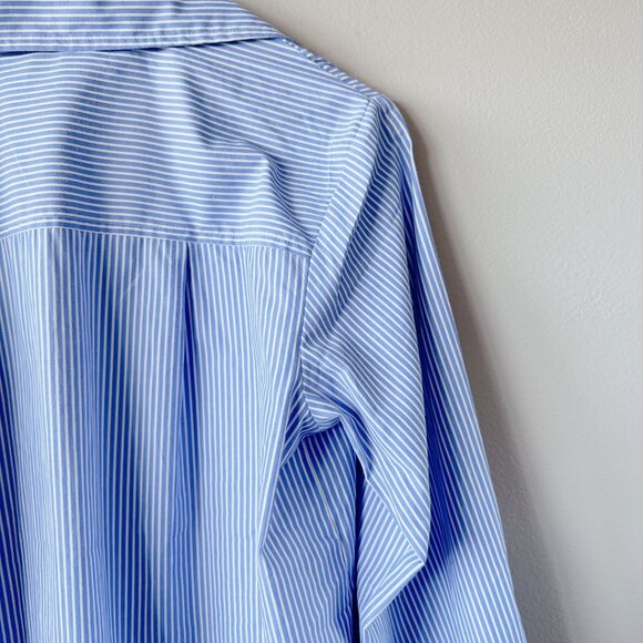 Japna blue stripe button down shit medium - Picture 14 of 16